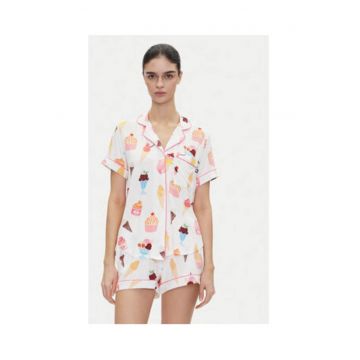 Pijamale dama -  multicolor - sintetic -