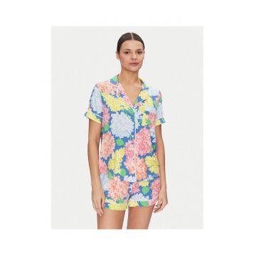Pijamale scurte dama  multicolor