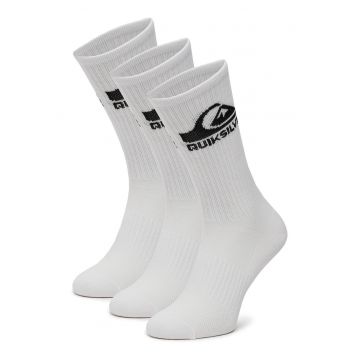 Set 3 perechi sosete lungi -  alb - 43-46