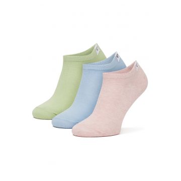 Set 3 perechi sosete scurte dama -  multicolor - 35-38