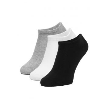 Set 3 perechi sosete scurte -  multicolor - 35-38