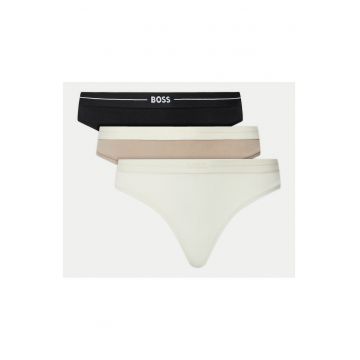 Set chiloti tanga dama  multicolor - Multicolor