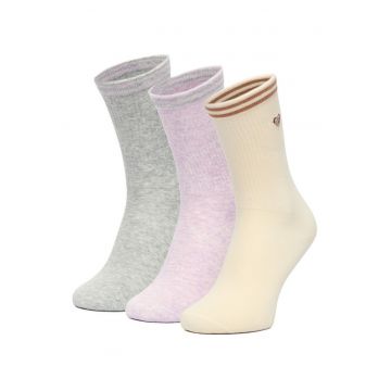 Set de 3 perechi de sosete lungi -  multicolor - 31-34