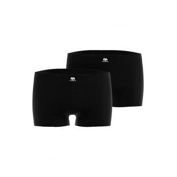 Set de boxeri cu logo - 2 perechi - Negru