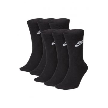 Set de sosete lungi unisex cu imprimeu logo Everyday - 6 perechi