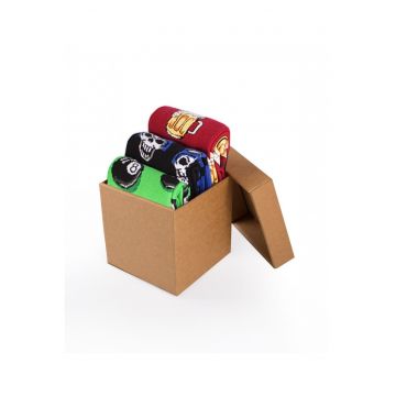 Sosete bumbac Rock Box 3