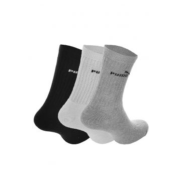 Sosete dama  3 perechi - 3 culori - 35-38 - material bumbac 75%