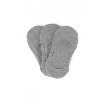 Sosete dama -  AS-LCN-001-AW24 - gri - set 3 perechiokoko