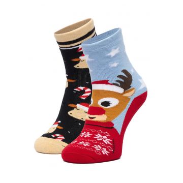 Sosete dama -  multicolor - 35-38