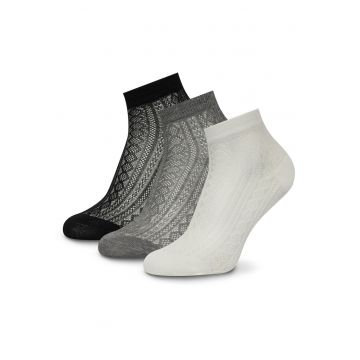 Sosete dama -  set 3 perechi - multicolor - 35-38