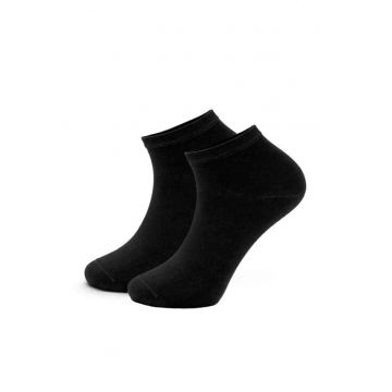 Sosete scurte uni bumbac femei - SDGW55NEG - - Negru
