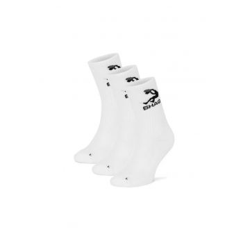 Sosete sport barbati -  SKARPERY TR 3 perechi - alb -