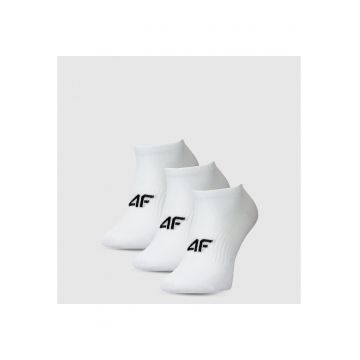 Sosete sport copii -  set 3 perechi - alb - 38-40