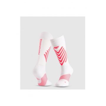 Sosete sport dama  Poliester - Alb
