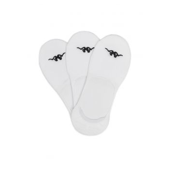 Sosete sport unisex -  alb - set 3 perechi - 43-46 EU