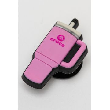 Talisman cu imprimeu Jibbitz™ - Roz pastel