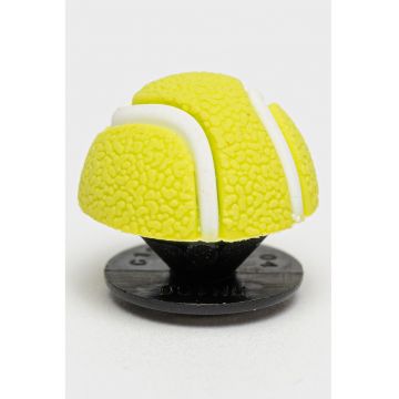 Talisman cu minge de tenis Jibbitz™ - Verde pal/Alb optic