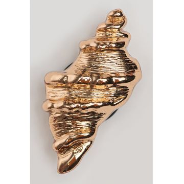 Talisman cu model cu scoica Jibbitz™ - Auriu