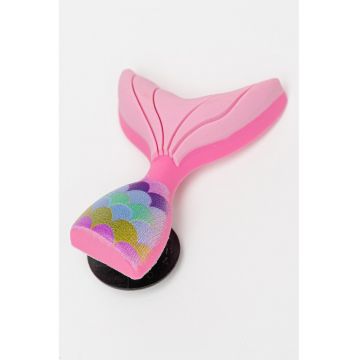 Talisman in forma de coada de sirena Jibbitz - Roz pastel