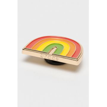 Talisman in forma de curcubeu Jibbitz™ - Rosu/Portocaliu/Galben pal