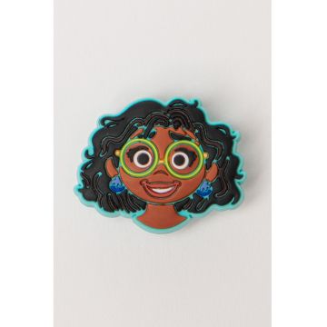 Talisman pentru saboti Jibbitz Disney - Negru/Turcoaz/Maro deschis
