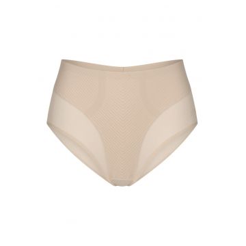 Chiloti clasici cu talie inalta -  bej - lenjerie intima dama - Bej