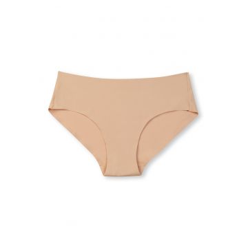 Chiloti fara cusaturi cu model uni - Bej deschis