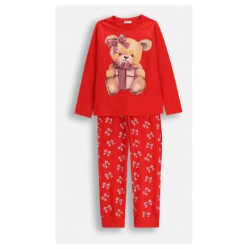 Pijama cu imprimeu grafic -