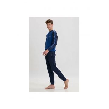 Pijamale copii  LP4175 - Albastru inchis