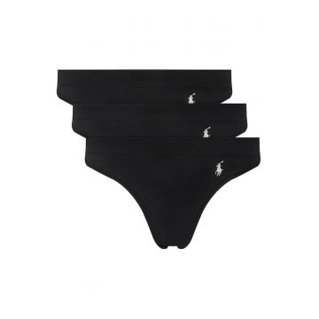 Set chiloti dama -  Bumbac - Negru -