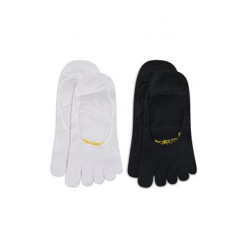 Set de 2 perechi de picioare unisex Ghost S15G12P Alb - plastic -