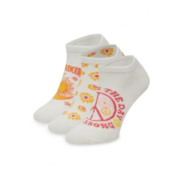 Sosete dama  alb - scurte - 35-38 EU