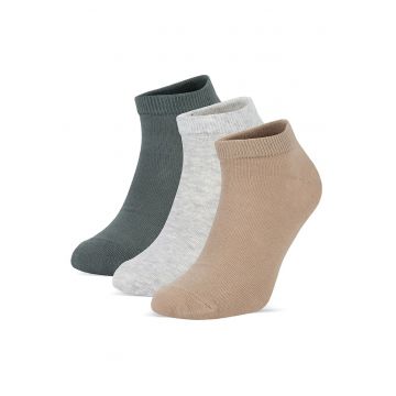 Sosete dama -  set 3 perechi - multicolor - 35-38