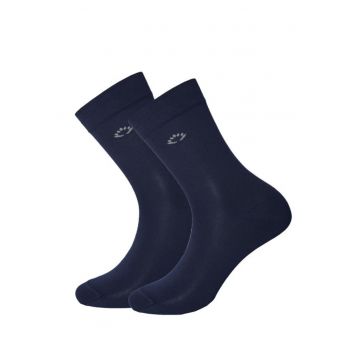 Sosete lungi bamboo barbati - SBGW10BLM - - Bleumarin