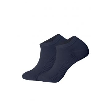 Sosete scurte sport bumbac barbati - SBG-AIRCOMF.1BLM - Bleumarin