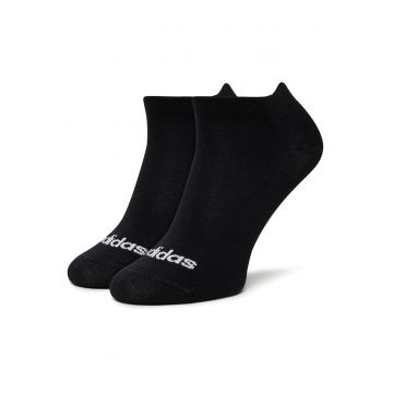 Sosete scurte unisex  3-pachet - negru - 43-45