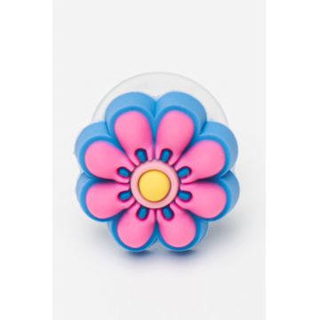 Talisman cu model floral - Roz deschis/Albastru deschis