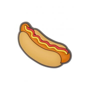 Talisman in forma de hot dog pentru saboti - Maro/Galben