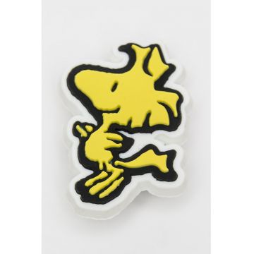 Talisman in forma de pasare Jibbitz™ - Alb/Galben