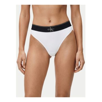 Chiloti tanga in doua culori - cu logo