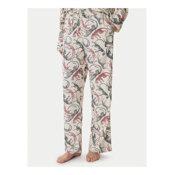 Pantaloni de pijama cu imprimeu