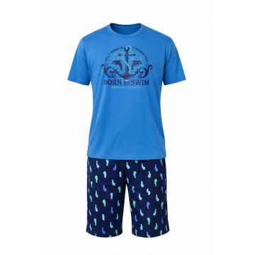 Pijama barbati  PBV56IMP160 - Multicolor