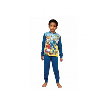Pijamale -  copii SC40G7408 - Albastru