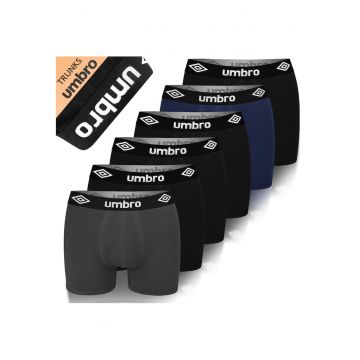 Set 6 Boxeri Barbati -  Model BM568 - Bumbac - Multicolor