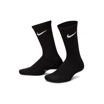 Set 6 Perechi Sosete  Performance High JR Baieti - Negru