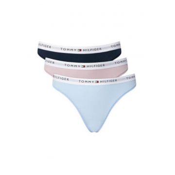 Set de 3 chiloti cu banda logo -