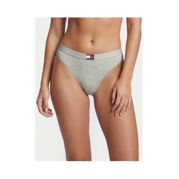 Set de 5 chiloti tanga cu banda logo -