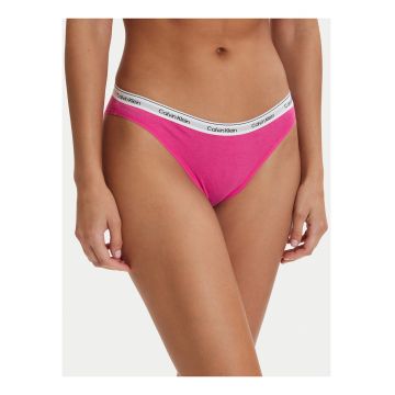 Set de 5 chiloti tanga cu banda logo -