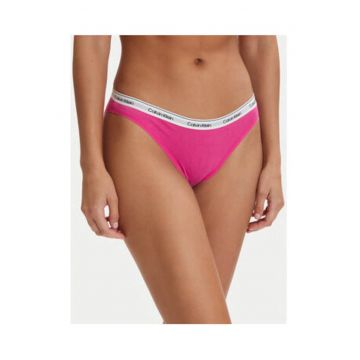 Set de 5 chiloti tanga cu banda logo -