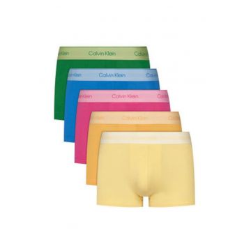Set de boxeri cu talie elastica si logo